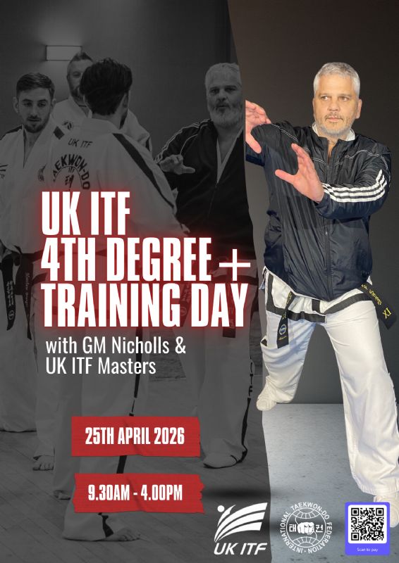 UK ITF Training Day - 4th Degree and above